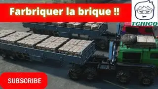 SNOWRUNNER FR Comment fabriquer de la brique ? Kraft, ciment, sable, générateur