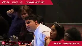 Senate Meeting - Monday October 7th