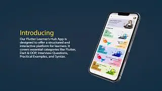 Flutter Learner's Hub is an educational app for flutter Learners cross platform developer۔