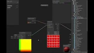 Shade graph tiling and offset node and UV maps