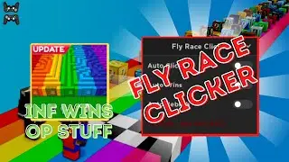 FLY RACE CLICKER SCRIPT INF WINS | AUTO WINS | AUTO REBIRTH | AUTO REDEEM CHEST