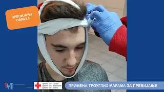 Prva pomoc - 4.6. Primena trouglih marama za previjanje