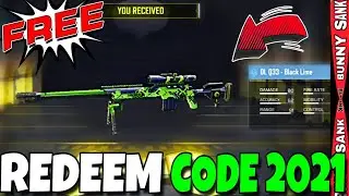 *New* dlq free skin | cod mobile free redeem code 2021 | dlq33 gunsmith