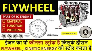 Flywheel || Engine Flywheel || Working of Flywheel || Flywheel Working
