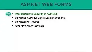 Introduction to ASP.NET Security (Part-32)