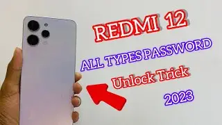 Hard Reset Redmi 12 /Note 12 Pro Unlock pin/pattern/Password Remove New Tricks!