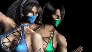 Mortal Kombat IX - Tag Ladder - Jade & Kitana