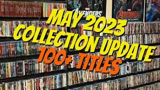 May 2023 Blu-ray + 4K + DVD Collection Update - 100+ Titles Added to the Collection