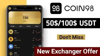 Coin98 Wallet Instant Payment || $10 Per Account || New Wallet Airdrop || Instant Withdraw ||