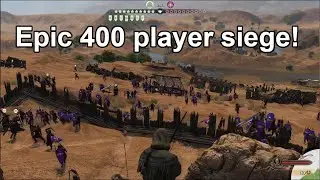 Bannerlord multiplayer siege was made for this!