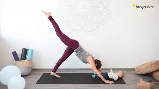20 Minuten Yoga mit Baby
