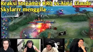 Reaksi streamer RRQ vs Aura MPL ID S11 Game 1