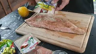 РЫБА на МАНГАЛЕ | Грамотный Рецепт 🐟🍅🐟 в фольге/Отдых с друзьями на даче