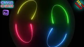 After Effects Tutorial_  Create an animated neon lines background in After Effects.