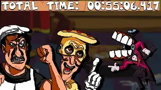 Pizza Tower 2P Swap Mode Speedrun with Jade | 