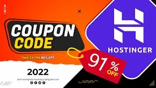 Hostinger Coupon Code 2022 |  🔥✅ 100% Working ✅ | Hostinger Discount & Promo Code 2022