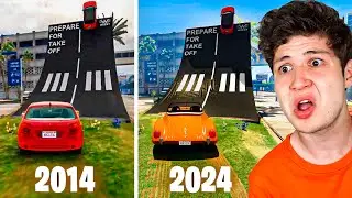 Intenté Hacer Acrobacias de GTA 5 Después de 10 AÑOS... 🚗💨 (Grand Theft Auto V)
