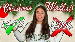 100+ AFFORDABLE Christmas Wishlist Gift Ideas for 2024! | necessities, self care, and more!