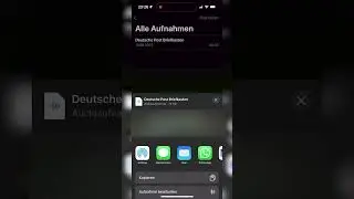 Audioaufnahmen vom iPhone übertragen #tekkiewelt #ios #tutorial