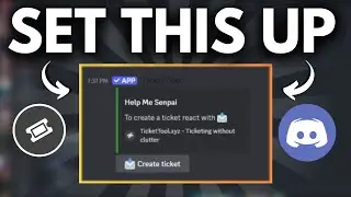 How To Setup Ticket Tool For Discord The EASY Way | Complete Guide