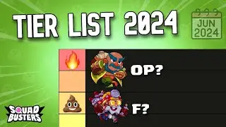 SQUAD BUSTERS TIERLIST BY A PRO!🔥 NEW META?