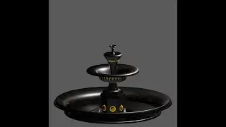 How we can create fountain with Geometry node in Blender 3.4