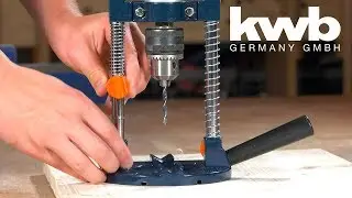 So bohrst du immer gerade! Das kwb Bohrmobil (portable drill guide)