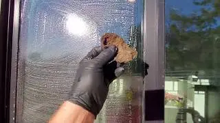 How to wash windows
