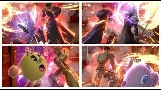 SSBU: Kazuya 10 Hit Combo on Everyone (With DLC)