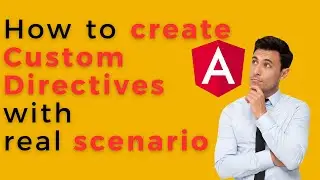 Create Custom directive | What is directive in angular | create custom directive for error class