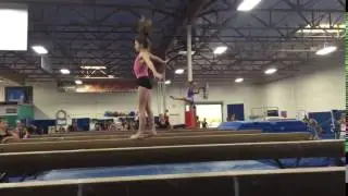 Anna LeRoy Class of 2019 Level 10 Elbow Front Handspring to Double Stag Ring Jump