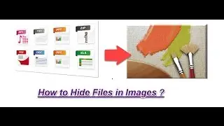 How to Hide files as images ?