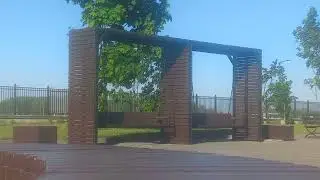 Пергола - качеля