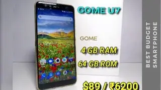 GOME U7 Incredible Smartphone For ($89) ₹6200 | Buy Link In Description | 4 GB RAM | 64 GB ROM
