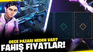 Valorant Gece Pazarı ve Fiyatlar Hakkında! // Zamanla Artan Fiyatlar ve TEPKİSİZLİK?