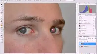 Serif PhotoPlus X6 Tutorial - Red Eye Removal