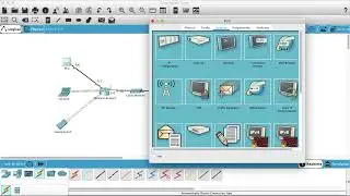 05-Cisco Packet Tracer Programı Üzerinde Ev Network'ü oluşturma | Wireless modem Web-DNS-DHCP Server