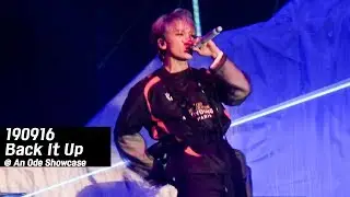 190916 세븐틴 버논 VERNON Back It Up @ An Ode Showcase 언 오드 쇼케이스