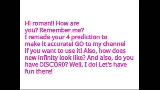 For @RomanEdits2012 to answer this!