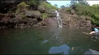Chilling on a lake in Hawaii