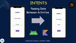 Pass data from one Activity to another in Android (Part 2) | Intent | Kotlin #android #intents