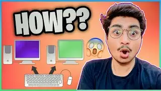 How To Control 2 Computers With 1 Keyboard & Mouse! | Lemorele USB 3.0 Switch Setup & Review