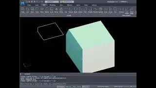 #CAD 3D Houseplan - Chamfer