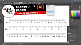 Fastest Way to Change Units in Illustrator (No Menus Needed!)