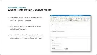 What's New in RightFax 2X.X: Outlook Integration Enhancements