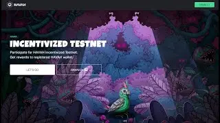 HAVAH INCENTIVIZED TESTNET || Get #rewards  registering HAVAH #wallet.