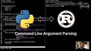 18. Command Line Argument Parsing - From Python to Rust