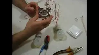 Как подключить двойной выключатель