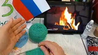 Челенж в телеграмм. Вышивка по петлям.