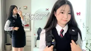 GRWM of a 14-year-old Korean girl before going to middle school🏫🎀